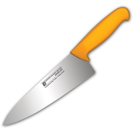 8" Chef‘s Knife, Yellow