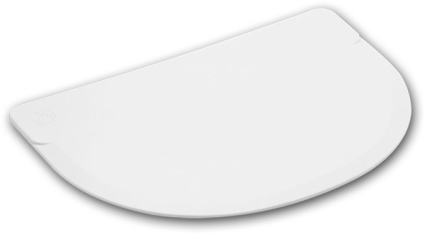 Cream Scraper, Flexible 12 x 8.8 cm (4.72" x 3.46")