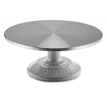 Revolving Cake Stand with Cast Iron Base