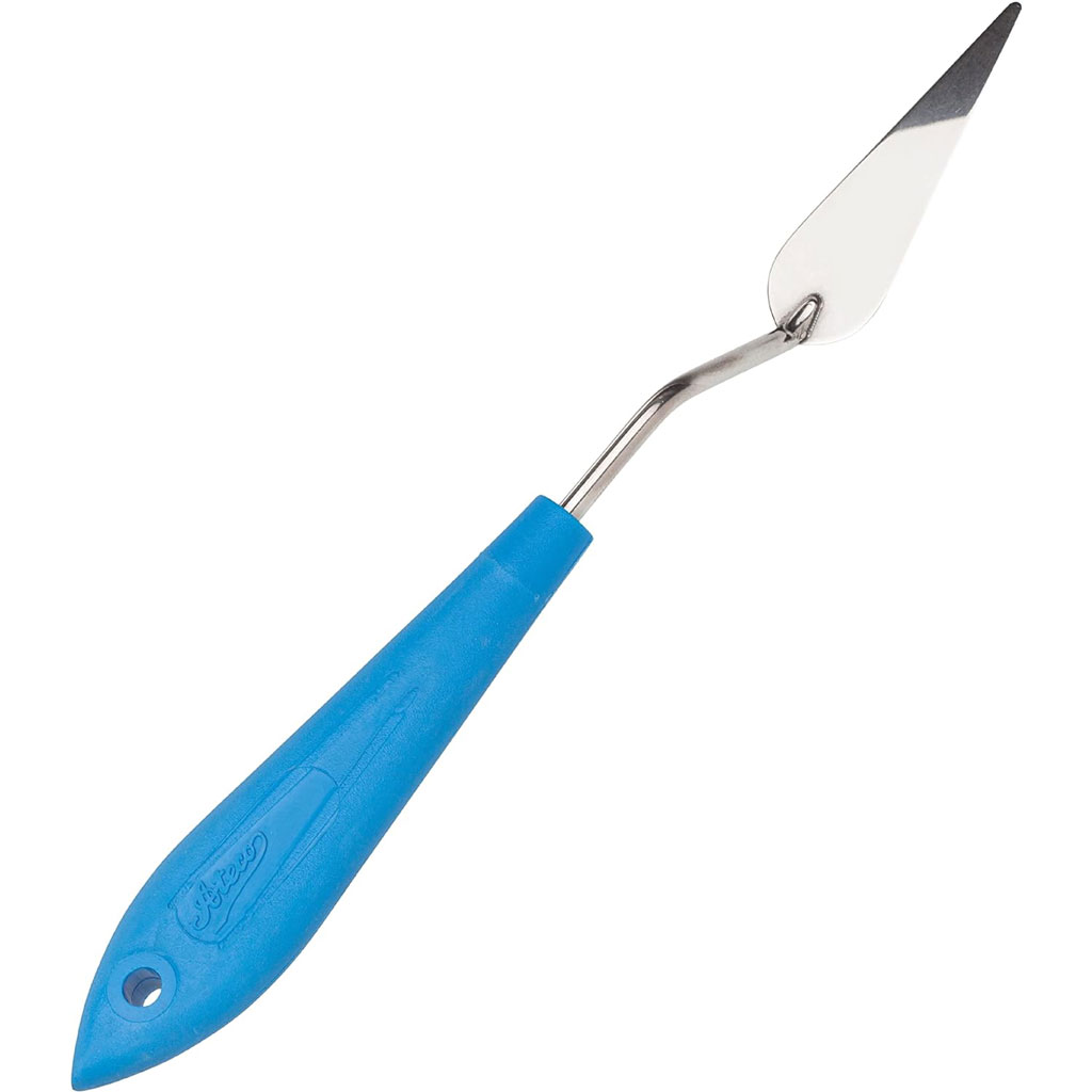 Teardrop Shaped Offset Spatula