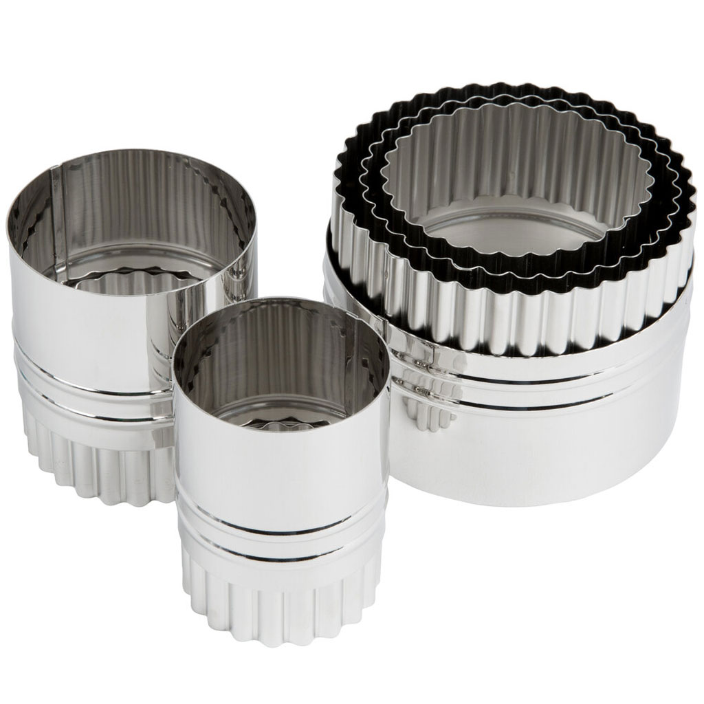 5 Pc. Double Sided Round Cutter Set