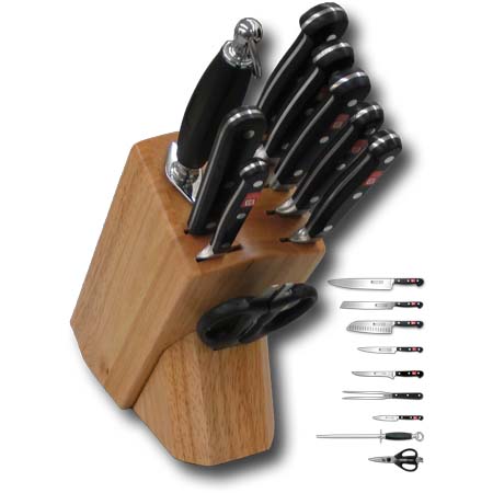 Knife Block with Full Tang, Forged Masterpiece™ Series Knives