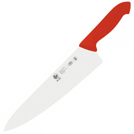 10" Chef's, Proflex-Red
Wavy Edge