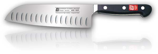 7" SANTOKU Knife, with Granton Blade