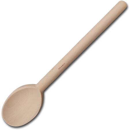 12" Wooden Spoon, Hardwood