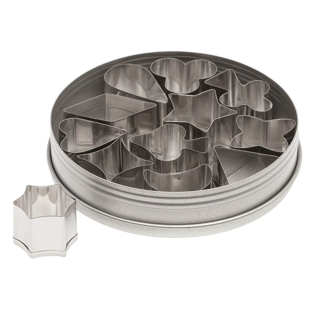 12 Piece Aspic Cutter Set (1.0")