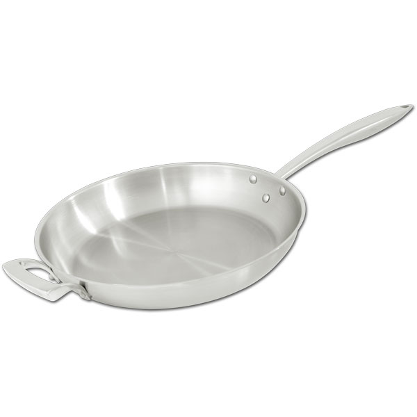 14" Deluxe Frying Pan, with Helper Handle (Natural)