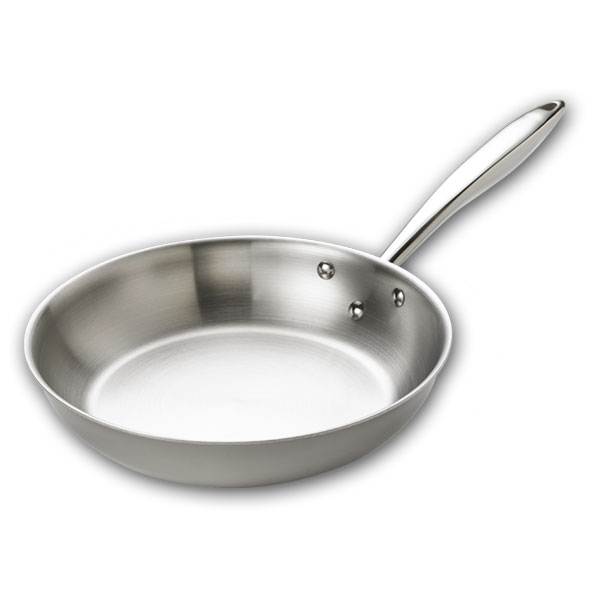 8" Tri-Ply Frying Pan (Natural)