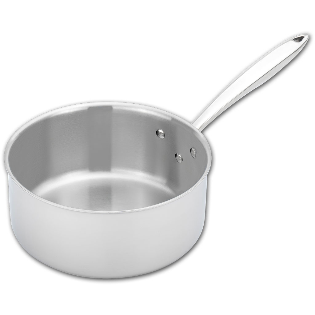 4 QT Tri-Ply Sauce Pan