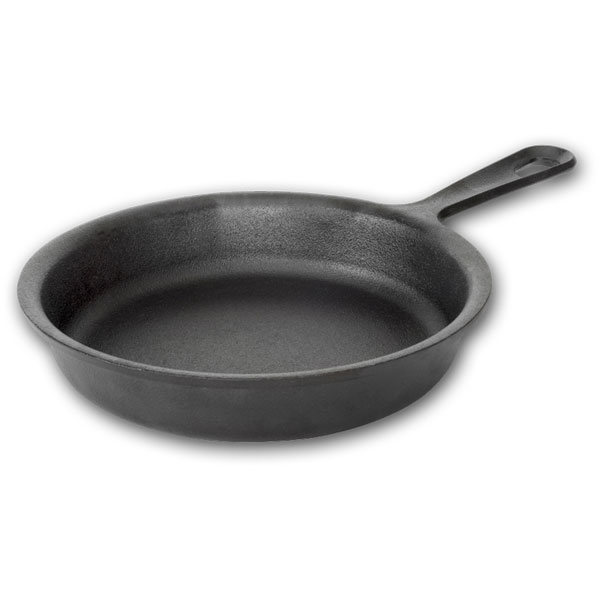 3.63 QT / 12" Pre-seasoned  Cast Iron Skillet, Round