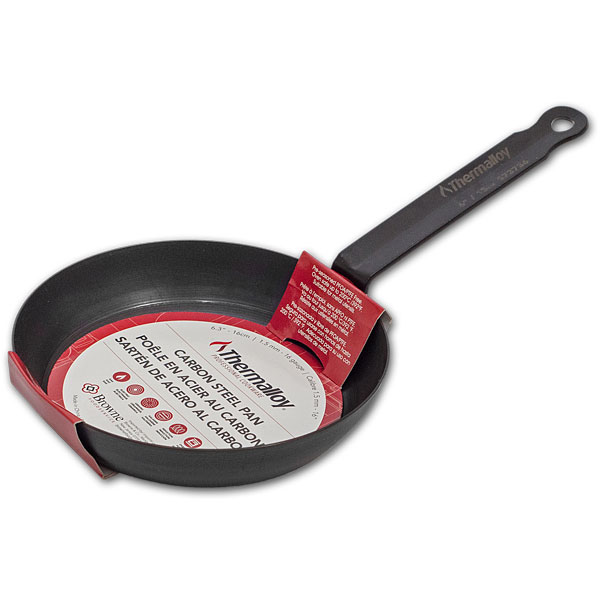 6.3" Carbon Steel Frying Pan #3