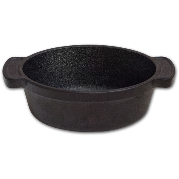 6.1" Pre-seasoned Cast Iron Oval Dish