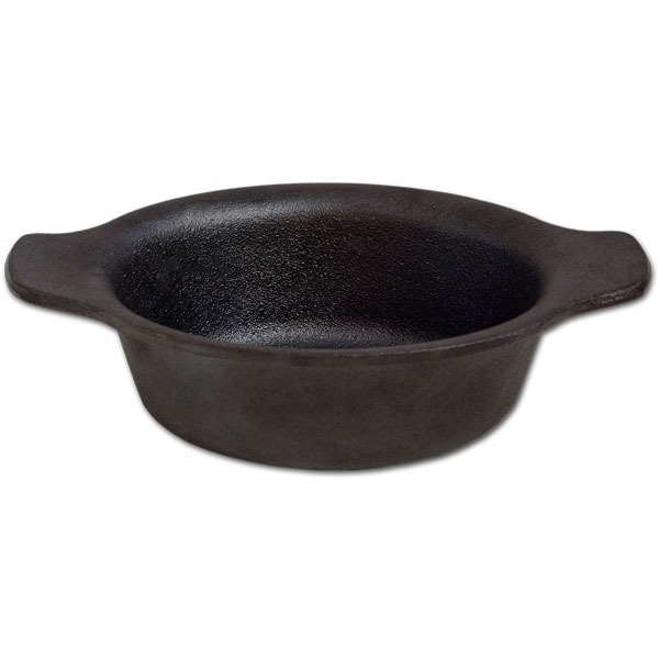 6.9" Pre-seasoned Cast Iron Oval Dish