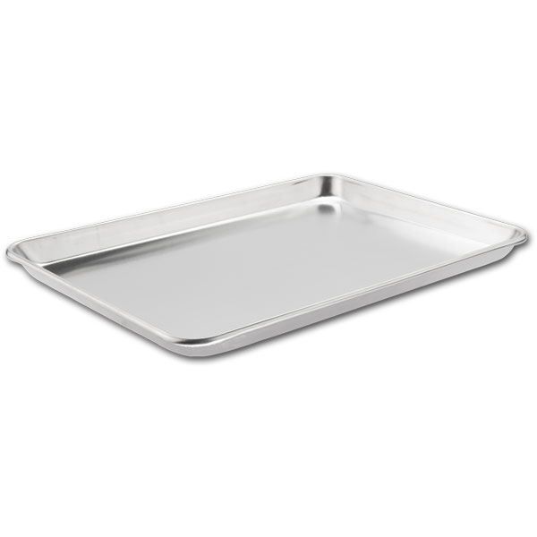 18" x 13" Aluminum Bun Pan 1.0 mm / 18 Gauge