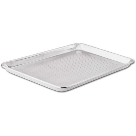 18" x 13" Perforated Aluminum Bun Pan