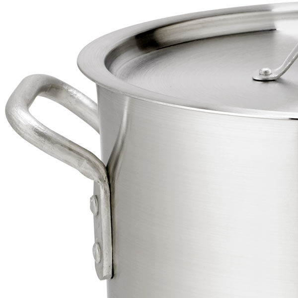 80 QT Aluminum Heavy Weight Stock Pot #2