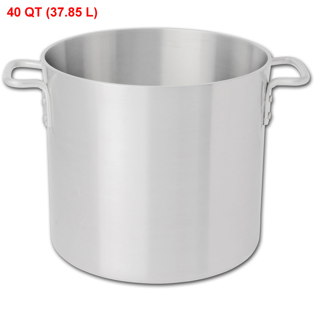 40 QT Aluminum Heavy Weight Stock Pot
