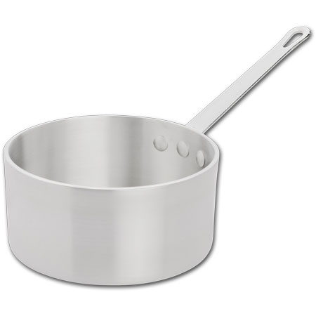 2.5 QT Aluminum Straight-Sided Sauce Pan