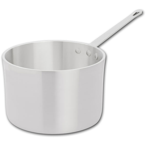 7.5 QT Aluminum Straight-Sided Sauce Pan