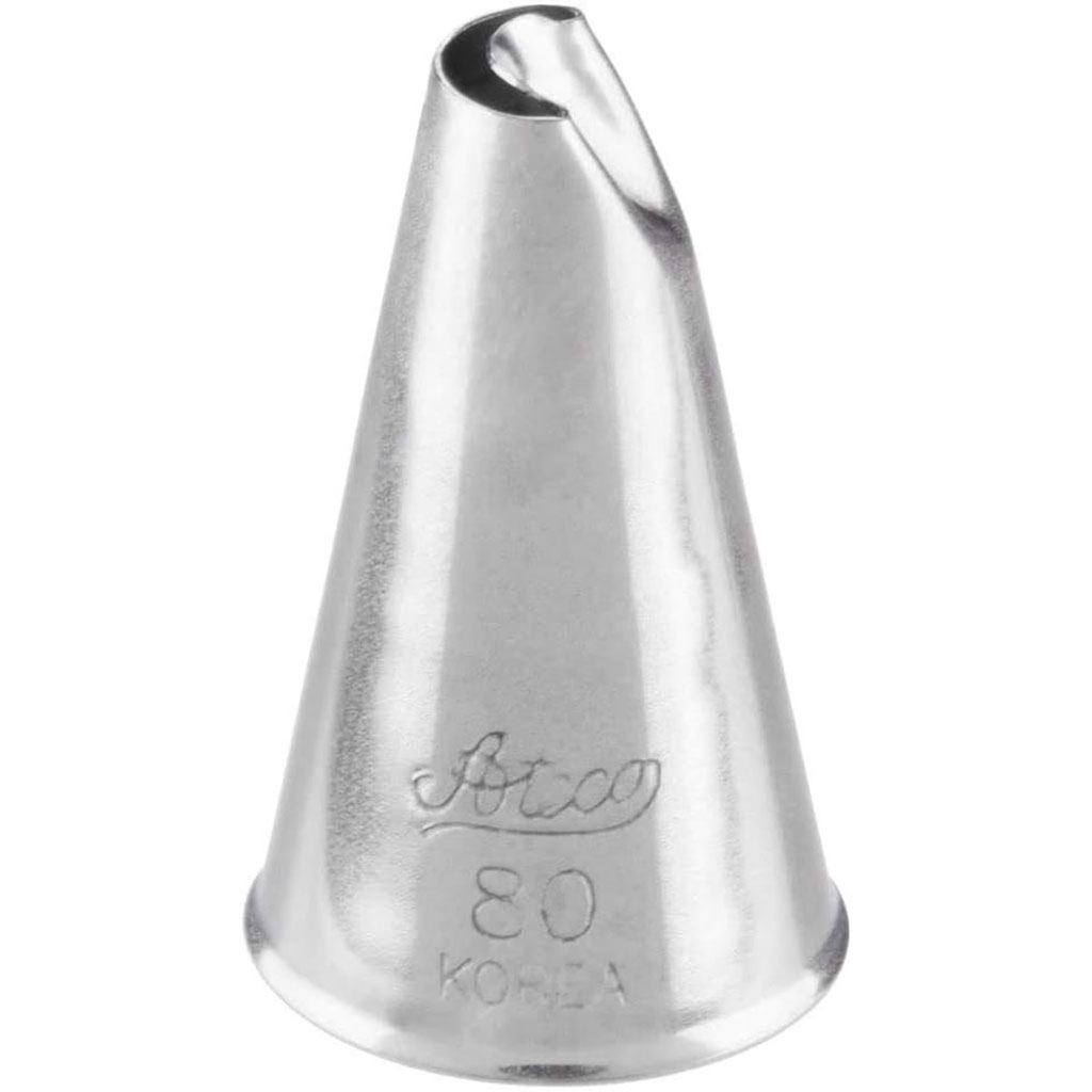 Decorating Tube #80, Stainless Steel