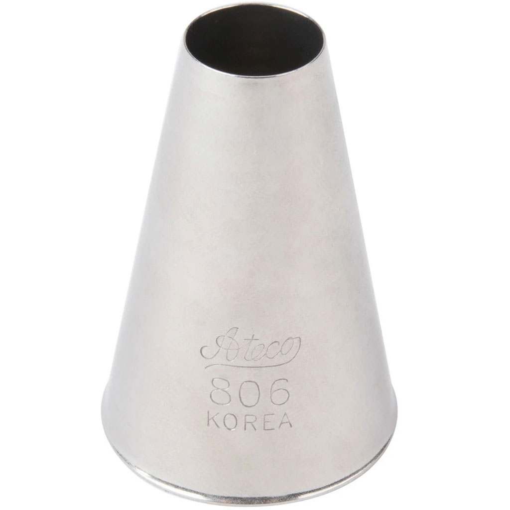 Hole Piping Tip #806, SS, 13mm