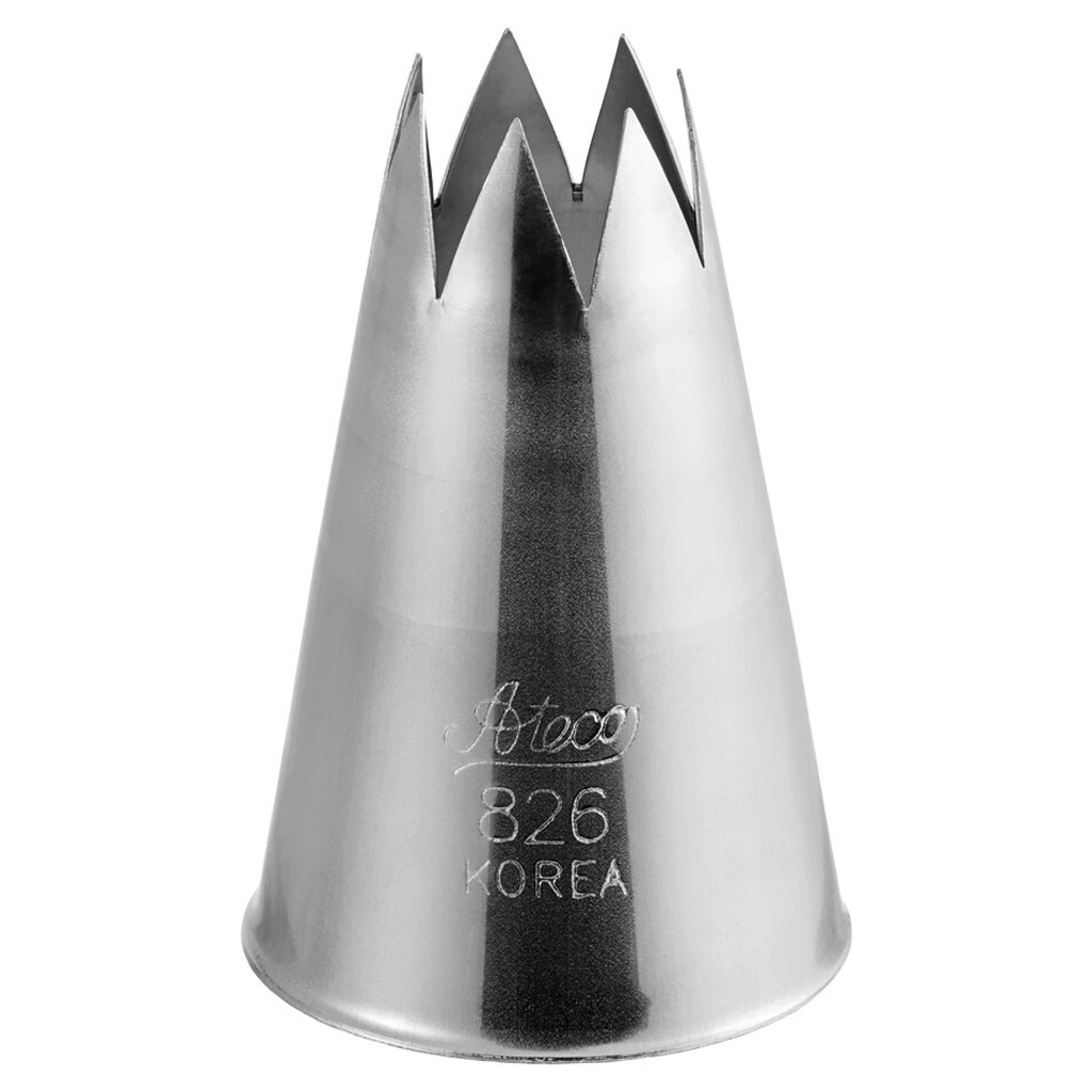 Star Tip, Open #826, SS, 13mm