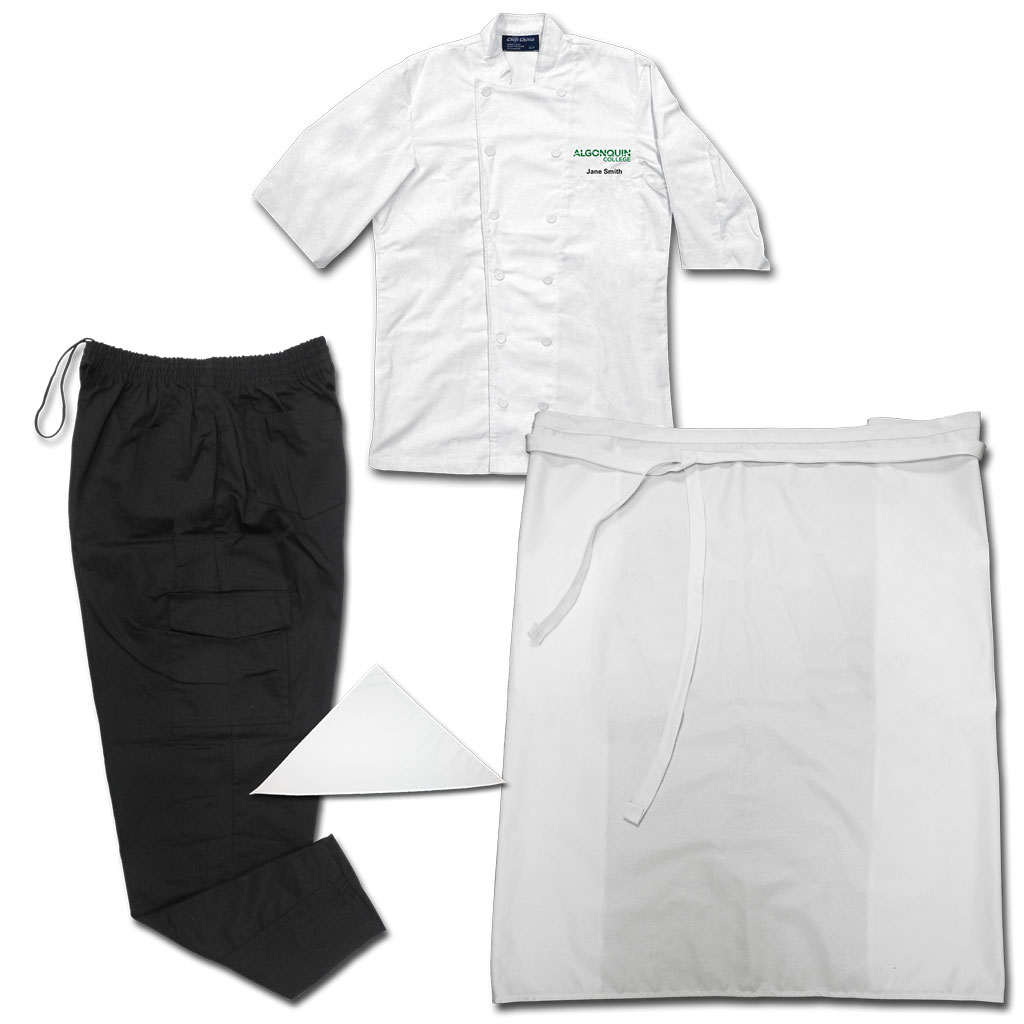 Algonquin College Culinary Faculty&nbsp; &nbsp;Complete Uniform Package