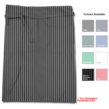 Bistro Apron, Woven Gangster Stripe&nbsp;