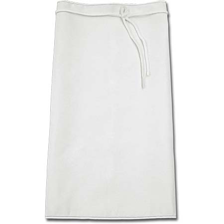 Square Apron, White 