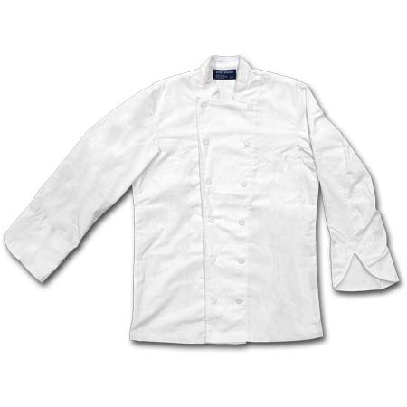 Chef Jacket with Mesh, 65% Polyester/35% Cotton