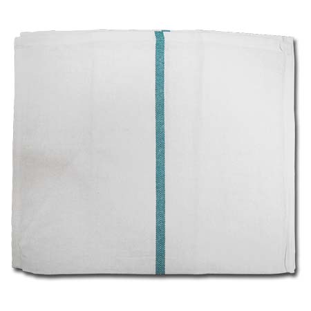 Side Towel - Green Stripe