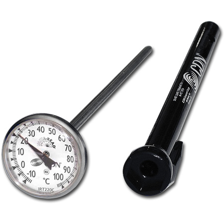Thermohauser Thermometer Metal Cage Candy/Sugar Thermometer (Measures in Celsius Only)