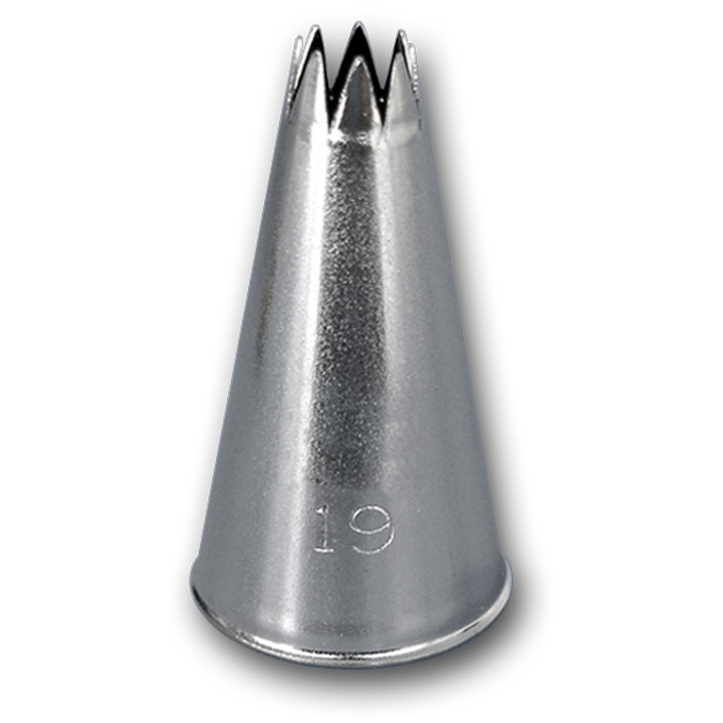 Star Tube, Open #19 - Stainless Steel