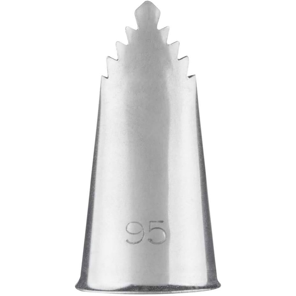 Leaf Piping Tip, #95 Seamless/Stainless