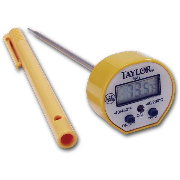 Taylor Commercial Digital Instant Read Thermometer = -40ºF to 302ºF