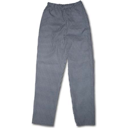 Chef's Pant, Black & White Check